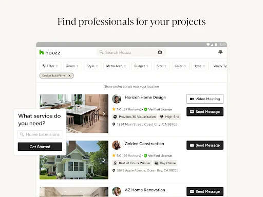 Download Houzz Terbaru – Inspirasi Desain Rumah & Renovasi - Screenshot 8