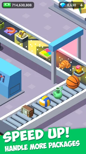 Download Idle Courier Terbaru – Bangun Kerajaan Kurir Anda Gratis - Screenshot 11