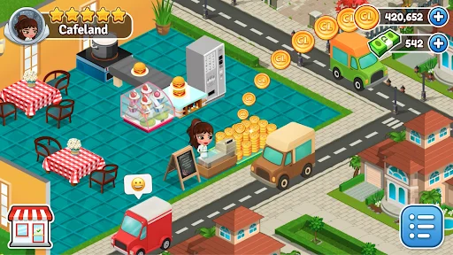 Download Cafeland Terbaru – Game Simulasi Restoran Seru - Screenshot 3