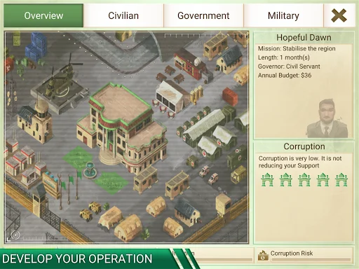Download Rebel Inc. Terbaru – Simulasi Strategi Paling Menantang - Screenshot 17