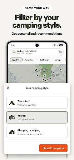 Download Hipcamp Terbaru – Cari & Pesan Tempat Kemping Mudah - Screenshot 5