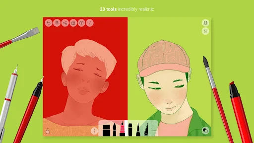 Download Tayasui Sketches Terbaru – Aplikasi Gambar Digital Gratis - Screenshot 17