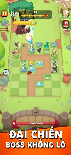 Download Quái Thú Phòng Thủ Terbaru – Game Strategi Merge Gratis - Screenshot 1