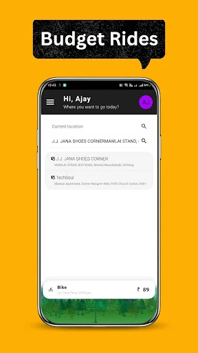 Download RideBha Terbaru – Ojek & Taksi Listrik Hemat & Cepat - Screenshot 2