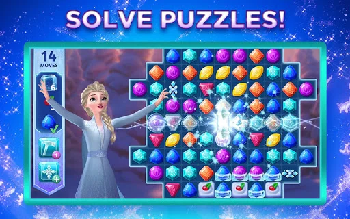 Download Disney Frozen Adventures Terbaru – Mainkan Puzzle Seru - Screenshot 1
