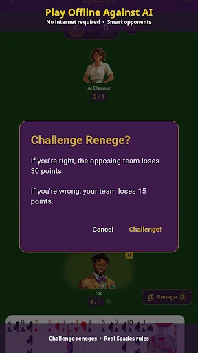 Download Simply Spades: Classic Cards – Main Spades Online Gratis - Screenshot 5