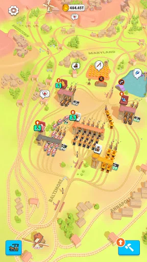 Download Rail Master Tycoon: Idle Train – Bangun Kereta Api Anda - Screenshot 1