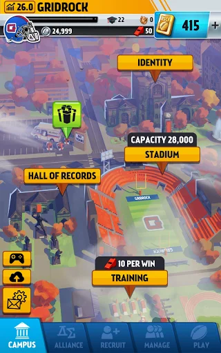 Download Rival Stars College Football – Strategi Tim Terbaik - Screenshot 19