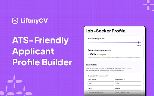 Download LiftmyCV Terbaru – Otomasi Lamar Kerja AI Gratis - Screenshot 3