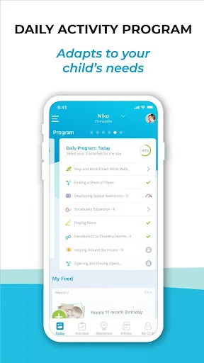 Download BabySparks Terbaru – Aktivitas Tumbuh Kembang Bayi - Screenshot 3