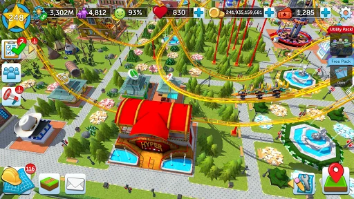 Download RollerCoaster Tycoon Touch Terbaru – Bangun Taman Hiburan - Screenshot 8