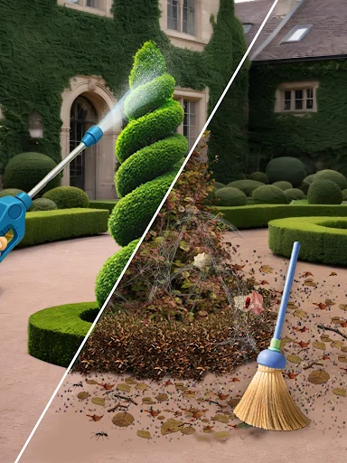Download Lawn Care ASMR Cleaning Terbaru – Game Simulasi Santai - Screenshot 13