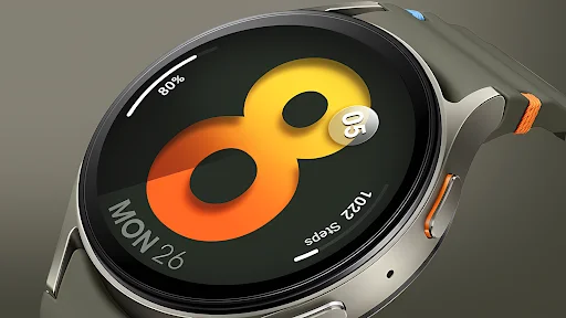 Download UsA Spatial Dot – Tampilan Jam Unik untuk Wear OS - Screenshot 17