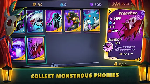 Download Phobies: Turn-Based Card Battle Terbaru – Strategi Seru - Screenshot 3