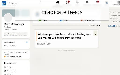 Download News Feed Eradicator – Blokir Feed Media Sosial Gratis - Screenshot 1