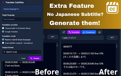 Download Universal Subtitle Downloader – Unduh Subtitle Gratis - Screenshot 4