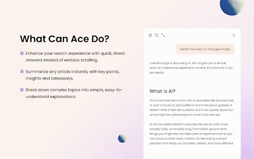Download Ace AI Assistant Terbaru – Asisten AI Pencarian Cerdas - Screenshot 2