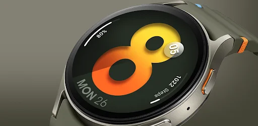 Download UsA Spatial Dot – Tampilan Jam Unik untuk Wear OS - Screenshot 9
