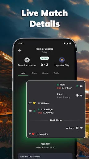 Download Amazic Football Live Scores – Update Skor Bola Tercepat - Screenshot 3