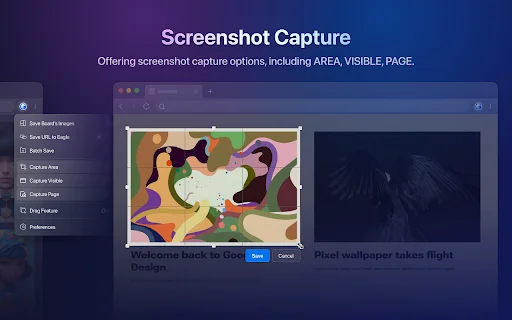 Download Eagle for Chrome Terbaru – Simpan Gambar & Screenshot - Screenshot 3