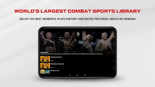 Download UFC Terbaru – Streaming Pertarungan MMA Resmi - Screenshot 17