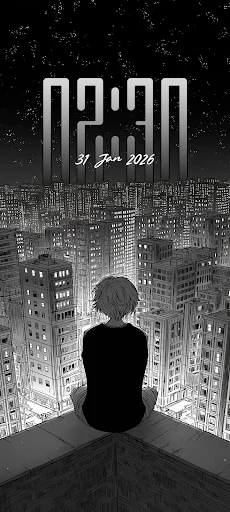 Download DepthX Live Clock Wallpaper Terbaru – Kustomisasi HP Keren - Screenshot 7