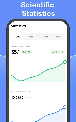 Download BMI Calculator-Weight Record Terbaru – Pantau Berat Ideal - Screenshot 20