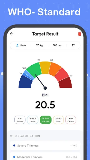 Download BMI Calculator-Weight Record Terbaru – Pantau Berat Ideal - Screenshot 3
