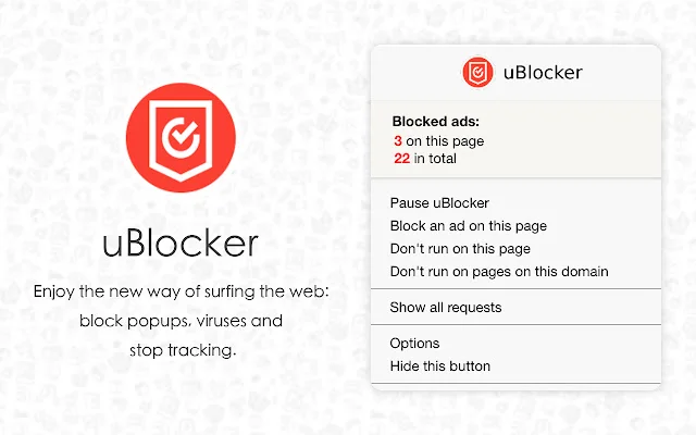 Download uBlocker Terbaru – Adblock Chrome Paling Ampuh & Cepat - Screenshot 1