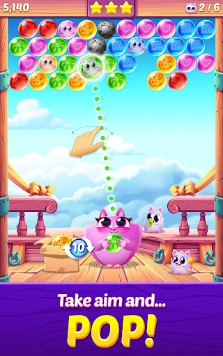 Download Cookie Cats Pop Terbaru – Game Puzzle Kucing Lucu - Screenshot 9