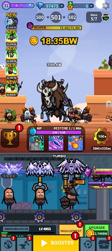 Download Hero Factory – Idle Tycoon Terbaru – Game Simulasi Seru - Screenshot 7