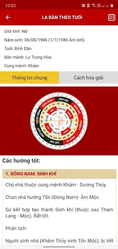 Download La ban Phong thuy – Kompas Feng Shui Gratis Terbaru - Screenshot 4