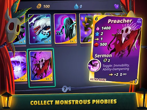 Download Phobies: Turn-Based Card Battle Terbaru – Strategi Seru - Screenshot 13