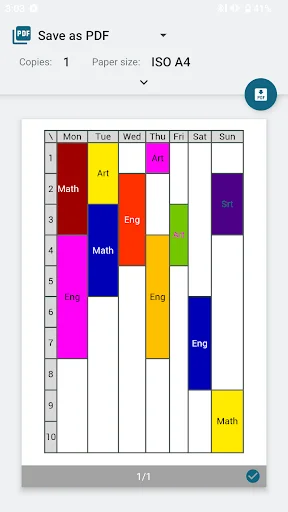 Download TimeTable Spread Terbaru – Kelola Jadwal Pelajaran Efektif - Screenshot 2