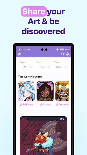 Download CharacterHub Terbaru – Buat & Kelola Karakter Original Anda - Screenshot 7