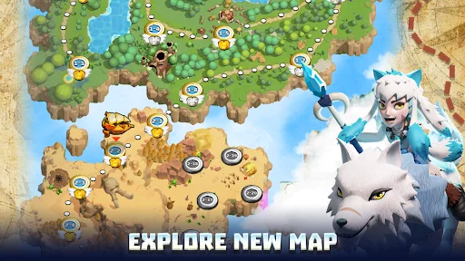 Download Wild Sky TD Terbaru – Game Tower Defense RPG Gratis - Screenshot 6