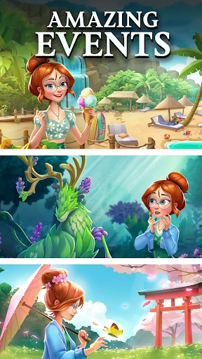 Download Merge Gardens Terbaru – Game Puzzle Santai & Seru - Screenshot 7