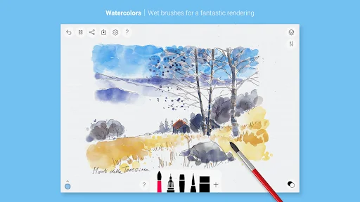 Download Tayasui Sketches Terbaru – Aplikasi Gambar Digital Gratis - Screenshot 18