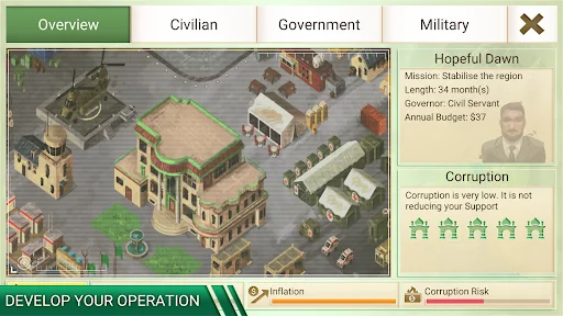 Download Rebel Inc. Terbaru – Simulasi Strategi Paling Menantang - Screenshot 23