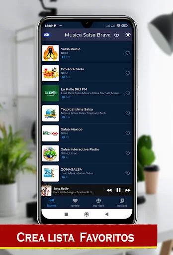 Download Musica Salsa Brava Terbaru – Radio Salsa Gratis - Screenshot 3