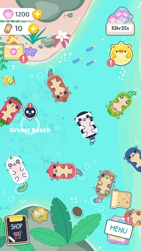 Unduh Otter Ocean Terbaru – Game Simulasi Berang-berang Lucu - Screenshot 5