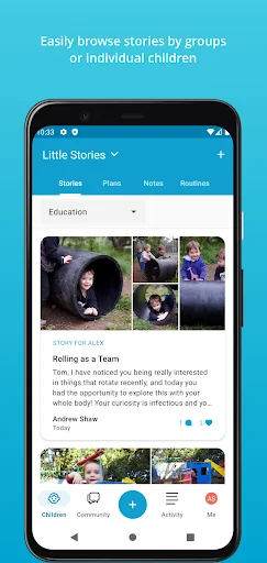 Unduh Storypark for Educators Terbaru – Dokumentasi Belajar Anak - Screenshot 1