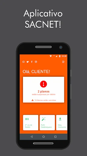 Download SACNET Terbaru – Kelola Layanan Internet Anda Mudah - Screenshot 1