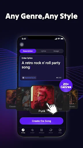 Rythmix: AI Music & Song Maker – Buat Lagu AI Keren Instan - Screenshot 5