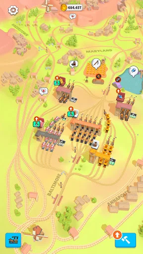 Download Rail Master Tycoon: Idle Train – Bangun Kereta Api Anda - Screenshot 5