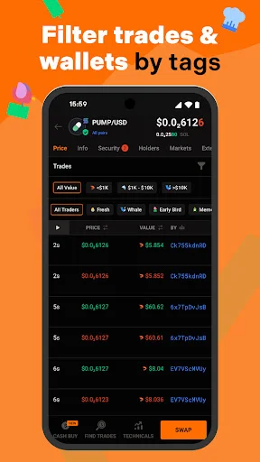 Download Birdeye Crypto Data Tool Terbaru – Pantau Memecoin & Wallet - Screenshot 2