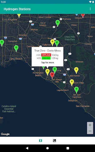 Download Hydrogen Stations USA Terbaru – Temukan SPBU Hidrogen - Screenshot 12