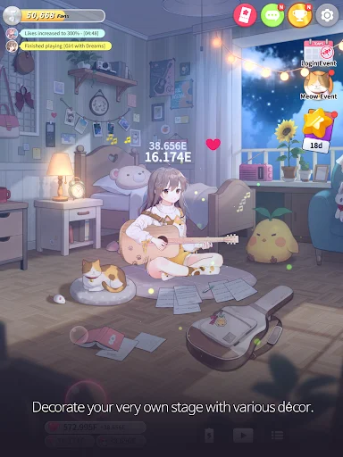 Download Guitar Girl Terbaru – Game Santai & Musik Menenangkan - Screenshot 12