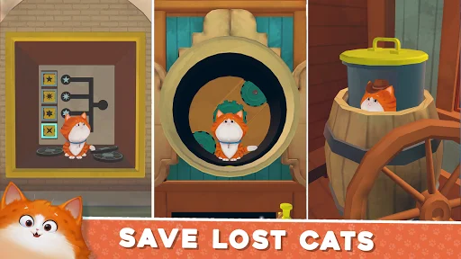 Download Cats in Time – Puzzle Kucing Lucu Terbaru Gratis - Screenshot 3
