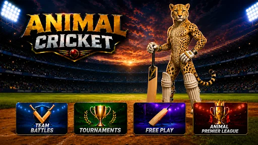 Download Animal Cricket Terbaru – Game Kriket Hewan Seru - Screenshot 7
